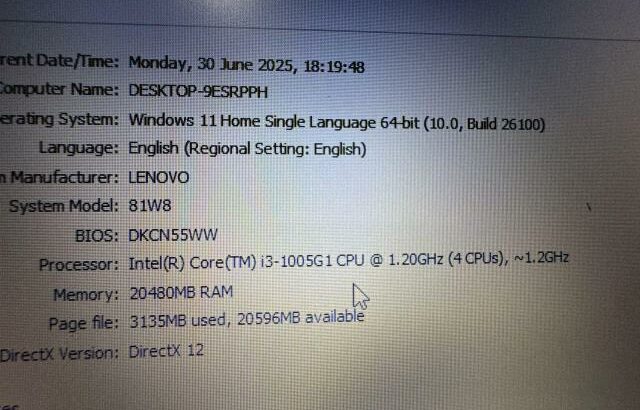 Lenovo IdeaPad i3-10Th Gen. Sofisticado e Moderno