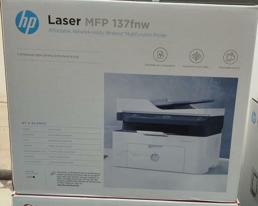Impressora hp 137fnw