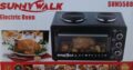 Forno Sunny Walk, 33L Com Duas Bocas Electricas. NOVOS, SELADOS