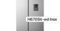 Geleira Hisense H370 Mib-Water Dispenser Vidro. NOVAS E SELADAS