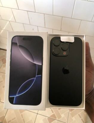 iphone 16 Pro 128GB Black ( Dual SIM ) Open box / Nunca usado