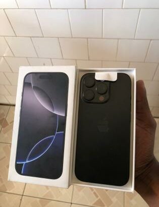 iphone 16 Pro 128GB Black ( Dual SIM ) Open box / Nunca usado