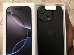 iphone 16 Pro 128GB Black ( Dual SIM ) Open box / Nunca usado