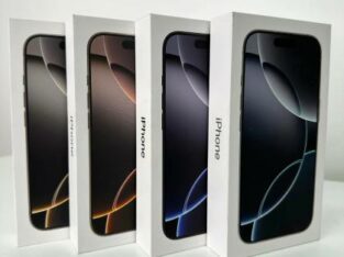 iPhone 16 Pro 256GB Dual SIM. NOVOS, SELADOS