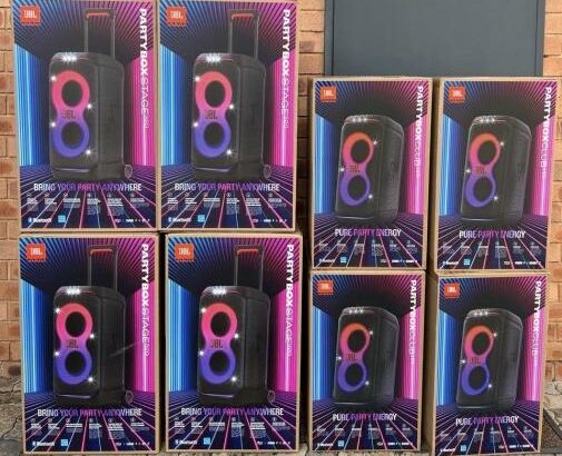 JBL PARTYBOX CLUB 120 BLACK. NOVOS, SELADOS