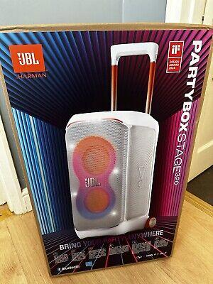 JBL PARTYBOX STAGE 320 WHITE/ BRANCO. NOVOS, SELADOS
