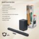 JBL Soundbar 2.1 Deep Bass 300w. SOM, NOVOS, SELADOS