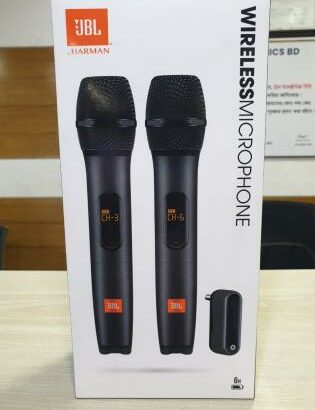 Microfone Duplo JBL Wireless. Microphone. NOVOS, SELADOS