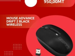 Mouse Wireless Advance Drift 2 Black