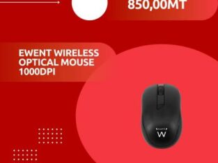 Optical Mouse Wireless EWENT 1000DPI
