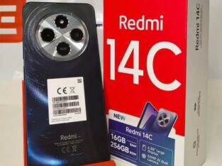 REDMI 14C 256GB+8GB. NOVOS, SELADOS