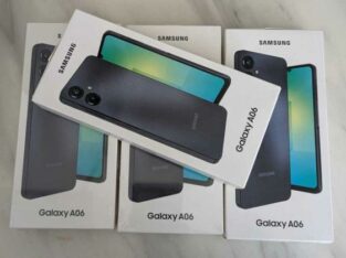 SAMSUNG A06 64GB+4GB DUAL SIM. NOVOS, SELADOS