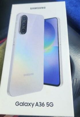 Samsung Galaxy A36 256GB ROM e 8GB RAM Duos 5G Novo Selado Original Entregas e Garantia