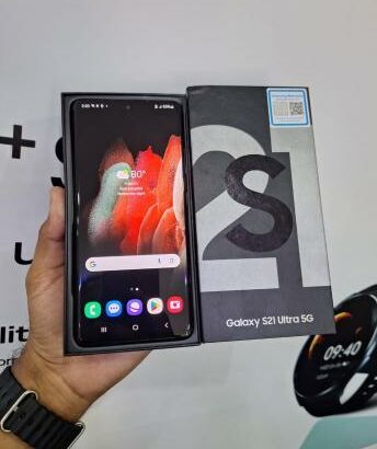 SAMSUNG S21 ULTRA 256GB+12GB 5G 1SIM. OPEN BOX.