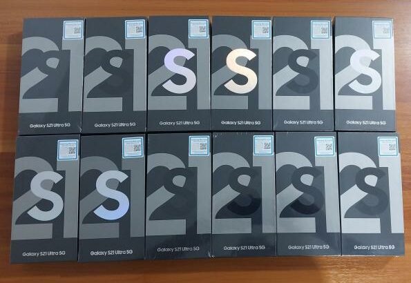SAMSUNG S21 ULTRA 5G S/S 12+128GB. SELADOS
