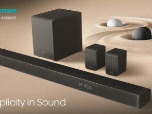 Soundbar Hisense Ax5100 5.1. SOM, NOVOS, SELADOS