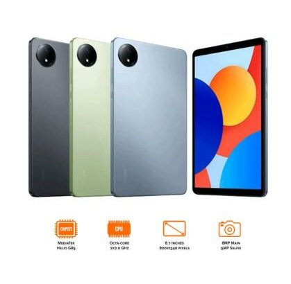 TABLET XIAOMI REDMI  PAD SE 8.7 INCH SIM+WIFI 4G 6+128GB. NOVOS, SELADOS
