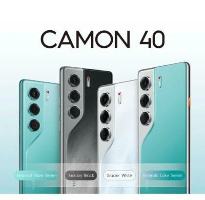 TECNO CAMON 40 256GB+8GB. NOVOS, SELADOS