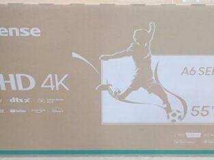 TV Smart Hisense 4K A6n 55 Polegadas. NOVAS E SELADAS