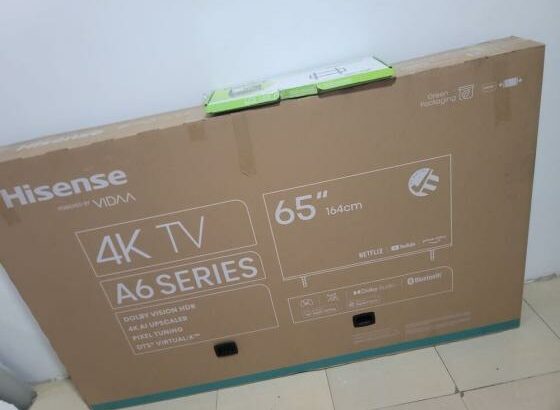 TV Smart Hisense 4K A6n 65 Polegadas. NOVAS E SELADAS