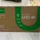 TV Syinix Android Smart UHD 4K 50 Polegadas. NOVAS, SELADAS