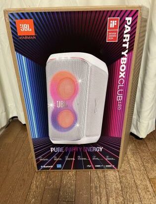 JBL PARTYBOX CLUB 120 WHITE/ BRANCO. NOVOS, SELADOS