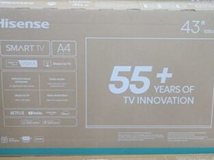 TV Smart Hisense A4Q 43 Polegadas. NOVAS E SELADAS