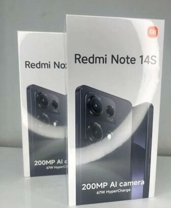 XIAOMI REDMI NOTE 14S 12+512GB 4G. NOVOS, SELADOS