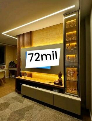 Marcenaria e carpintaria de qualidade fazemos, RACK, PAINEL, RIPADO, ROUPEIROS, NICHOS, GARRAFEIRAS, etc.