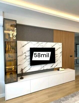 Carpitaria e Marcenaria fazemos RACK, PAINEL, ROUPEIROS, NICHOS, PORTAS, etc.