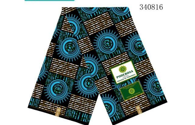 Capulana 100% algodão Poderosa