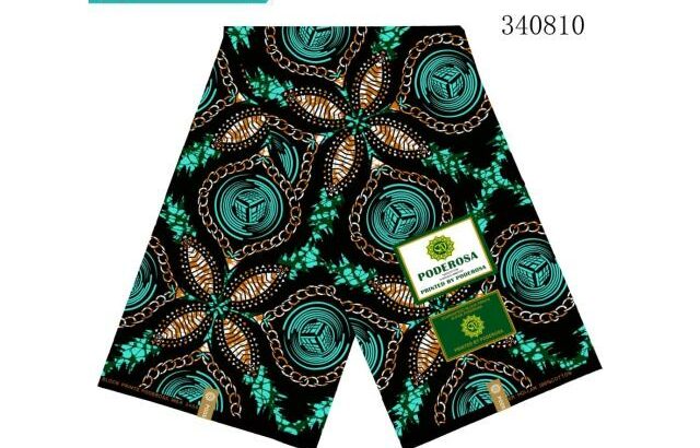 Capulana 100% algodão Poderosa