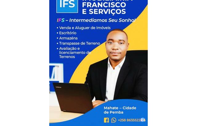 Vende – se uma Moradia T3 nos 4 caminhos Chuiba