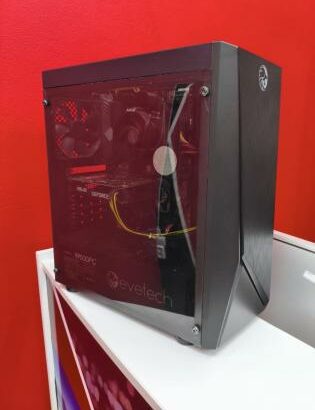 Desktop Gamer Evetech Icon Mad Ryzen 5 3600 16GB RAM 512GB SSD+1TB HDD Nvidia GeForce GTX 1669s 6GB