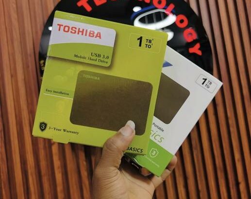 Disco Duro Externo Toshiba 1TB Selados Entregas e Garantias