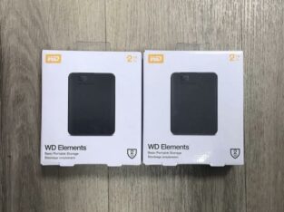 Disco Duro Externo WD 2TB Selados Entregas e Garantias
