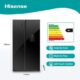 GELEIRA HISENSE 670WD DUAS PORTAS COM ESPELHO SELADA