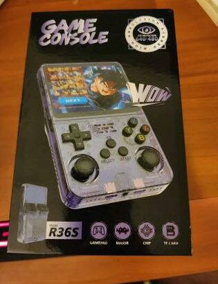 Gaming Console/Console De Jogos R36s. NOVOS, SELADOS. (iPhone, Samsung, JBL, Xiaomi Redmi, TV, Laptop)