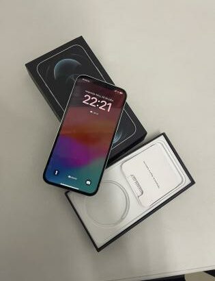 I phone 12 pro max 128 gb com caixa americano