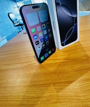 iPhone 16 Pro Max Open Box com Garantia  Aberto a Diferenças 256 GB  Black Titanium  Bateria 98%  Preço :83.500.00MT