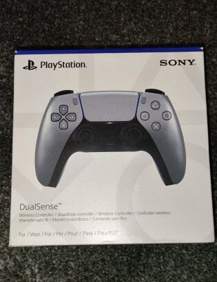 Joystick Para PS5 Volcanic, Sterling SILVER e Chrome Selados Originais Entregas e Garantias