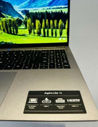 Laptop Acer Aspiere Lite 16 2025 16” i5 13th 8GB RAM 512GV SSD