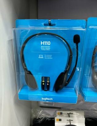 LOGITECH STEREO HEADSET H110 SELADOS