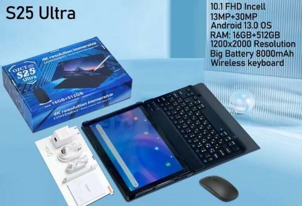 Tablet PC Infantil OZCT Tab S25 Ultra 5G 512GB+16GB. SELADOS. (iPhone, Samsung, JBL, Xiaomi Redmi, Laptop, TV)