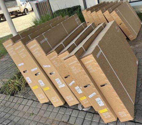 Tv Samsung 75” Du7000 2024 smart 4K (selado)