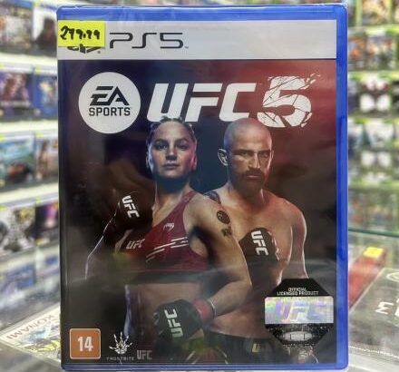 UFC 5 Jogo Para PS5 Selados Entregas e Garantias