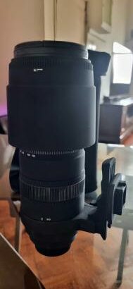 Vendo lente Sigma 150-500mm f/5-6.3 – como nova
