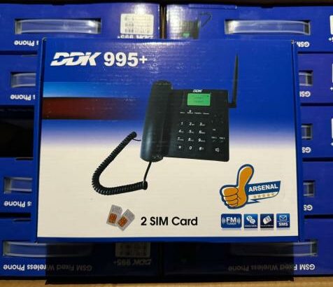 TELEFONE FIXO DDK 995 DUAL SIM SELADOS