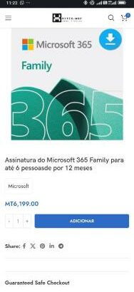 Licença do Office 365