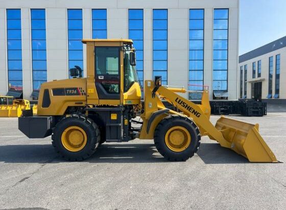 Pá carregadeira nova | Marca: LUSHENG 🎁